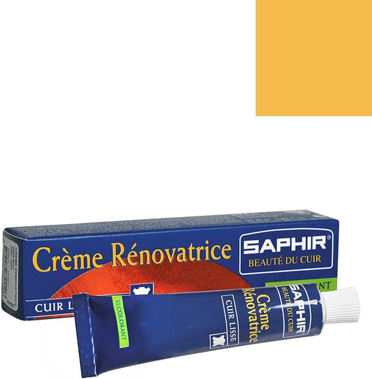SAPHIR Beauté du Cuir Renovating Cream 25 ml - Professional Leather Repair & Color Restoration Cream