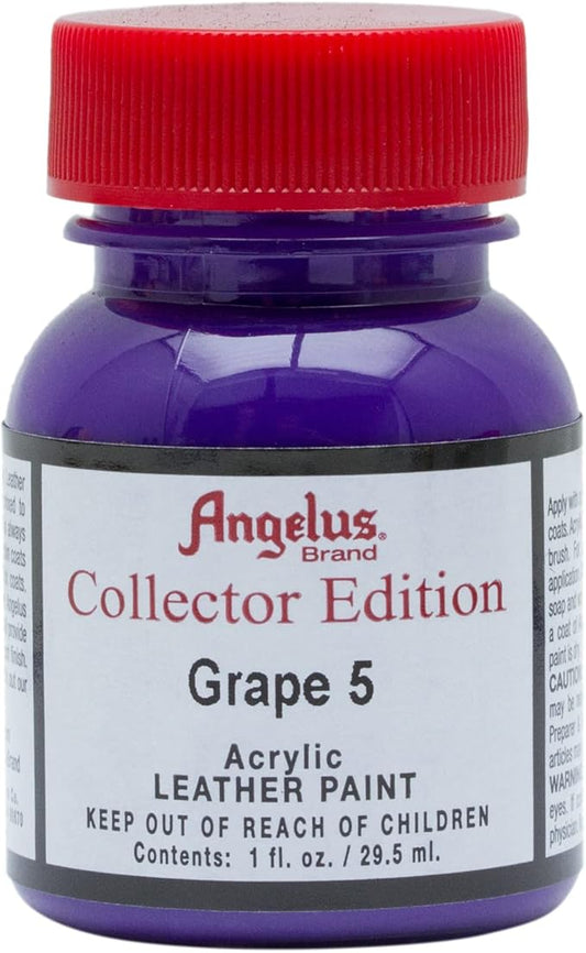 Angelus Collector Leather Paint 1 oz Grape 5