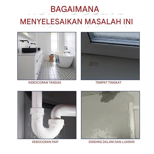 Leak Repair Liquid 100ml Leak Repair Cream Waterproof Sealant Liquid with Brush for Gutter Window