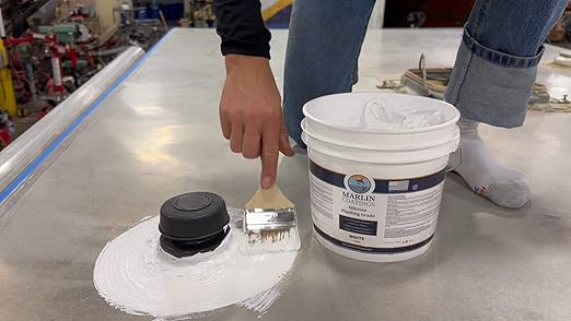 100% Silicone Roof Patch – Prevent and Repair Leaks – Complete Waterproofing – Easy Trowel or Brush Application…(1/2 Gallon, White)