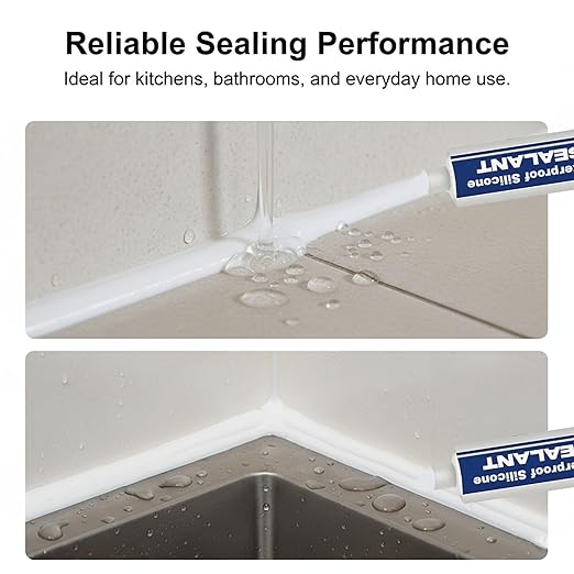 All-Purpose Super-Bonding Structural Sealant, 9900 Sealant Waterproof, Waterproof Adhesive 9900, Multi-Surfaces Adhesive for Roof Bathroom Tile (Grey-2PCS)