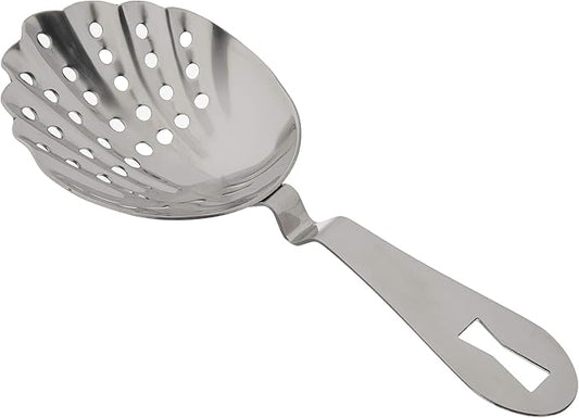 Barfly Scalloped Julep Strainer, Stainless Steel