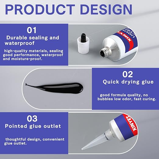 Liquid Electrical Tape,Liquid Insulating Waterproof Fast Fixed Dry Sealing Glue, Insulating Electrical Tape Glue, Fast Dry Liquid Electrical Tape for Wires & Cables, Marine (Black)