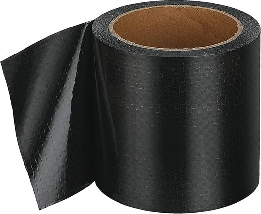 Frienda RV Underbelly Tape RV Underbelly Material Corrugated Waterproof Flex Mend Repair Belly Tape Thick Adhesive Patch Fabric Sealing for Camper Mobile Home Travel Trailer Repair(6 Inch x 82 Feet)