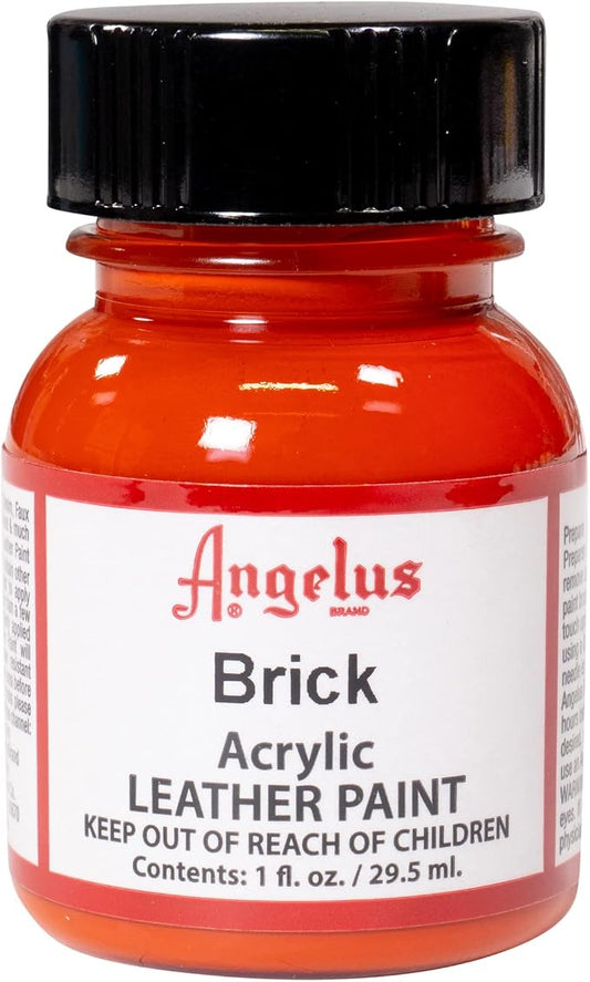 Angelus Acrylic Leather Paint, 1 Fl Oz (Pack of 1), Brick