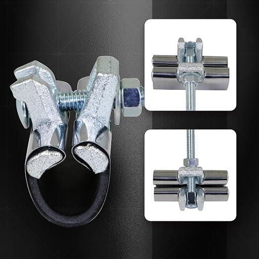 Highcraft Pipe Repair Clamp 1-1/2'', IPS Single Bolt, 3” Long, Stainless Steel