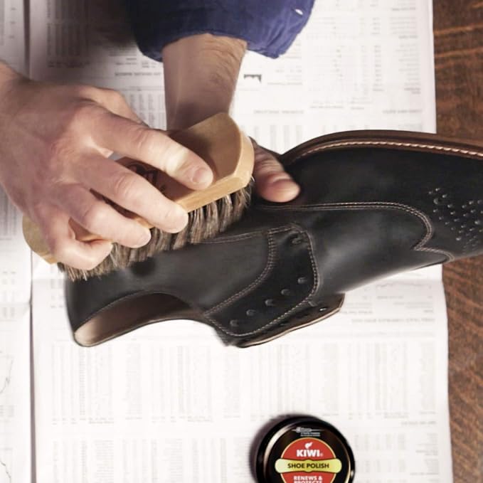 KIWI Shoe Polish, Neutral, 1 Metal Tin, 1.125 oz