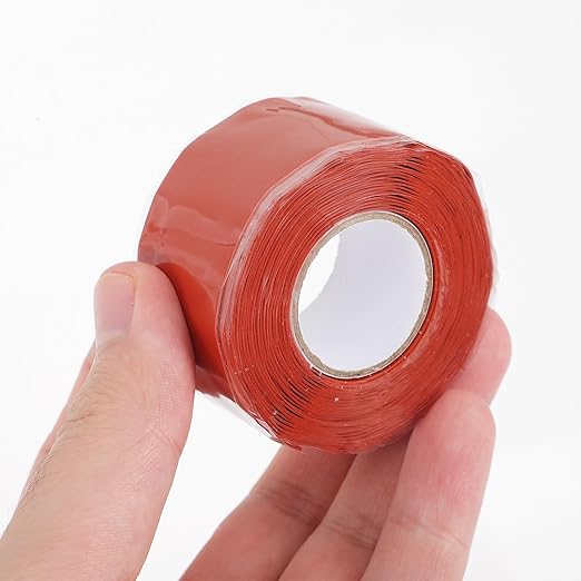 SHERCHPRY Pipe Sealing Tape Flexible Leak Stop Sealant for PVC Ppr Metal Pipes Compression Resistant Repair Tape