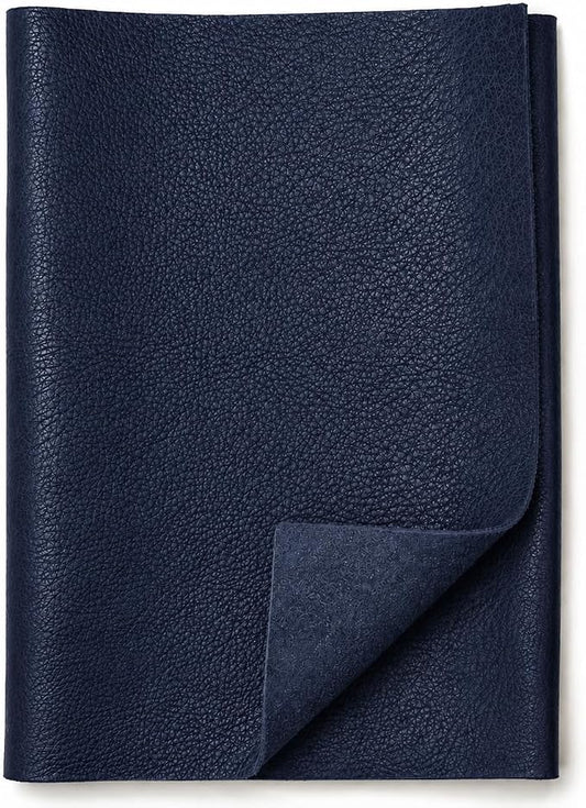 Reed Leather Hides - Cow Skins (12 X 24 Inches 2 Square Foot, Navy) | Arts and Crafts
