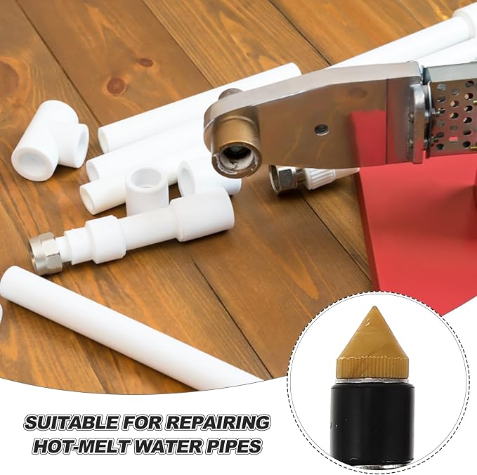 Tofficu Water Pipe Stopper Tool Hot Melt Leak Repair Needle and Wrench Set for Quick Plumbing Fix 6.68 X 4.13 Inches Portable Pipe Water Stop Pin