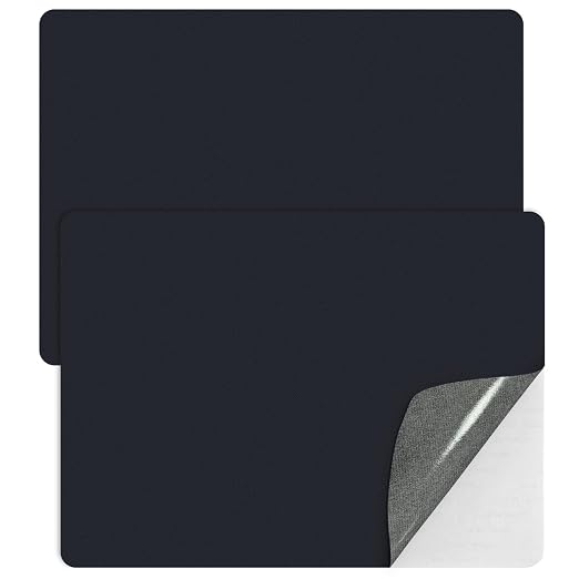 WILDREEDS 2 Pcs 8 x11 Inch Leather Repair Patches, Self-Adhesive Leather Patch for Sofas, Couch, Furniture,Tote Bags, Car Seats (Dark Blue)