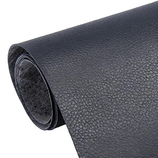 Leather Repair Patch Tape, 19.7 x 53.9 Inch, Self-Adhesive Leather Repair Patch for Furniture, Sofa Seating, Car Seats, Handbag, Waterproof & Durable (Navy Blue)