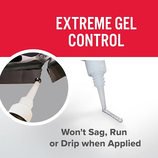 J-B Weld Superglue Gel 15g 2 Pack - SuperWeld Extreme Gel