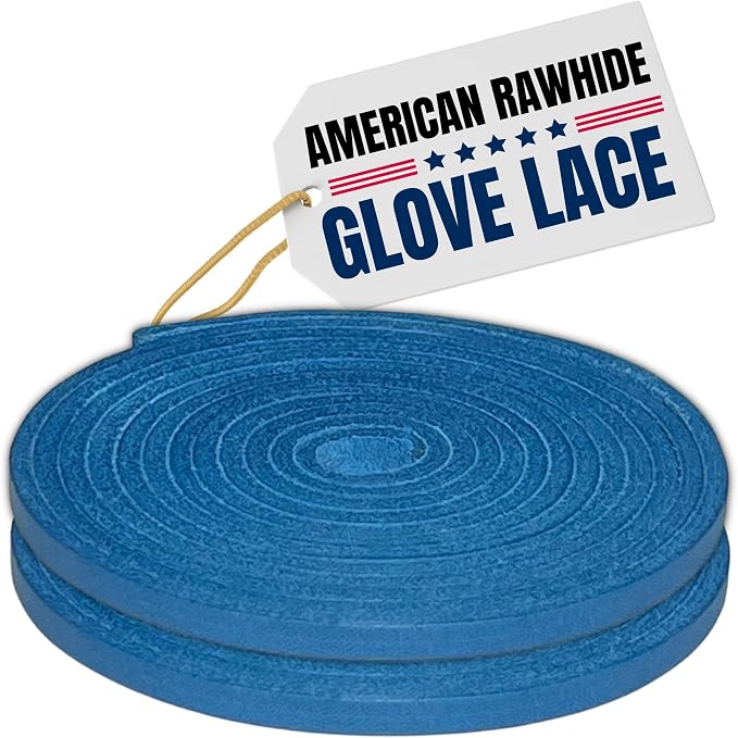 Covey Baseball Glove Lace Kit - 72-Inch Laces for Repair and Relacing | Premium American Rawhide Leather 3/16" Width - Universal Fit for Softball and All Mitt Brands
