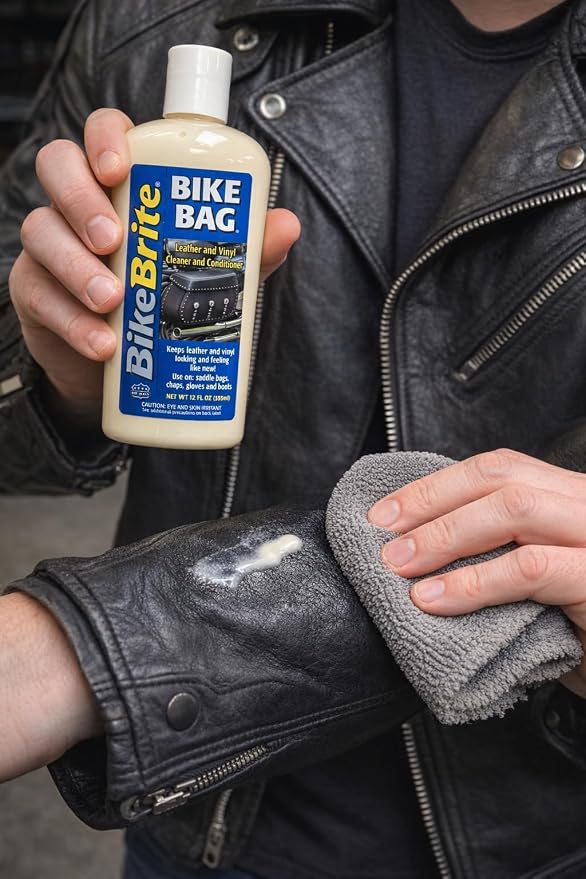 Bike Brite MC00048 Leather and Vinyl Cleaner and Conditioner - 12 fl. oz