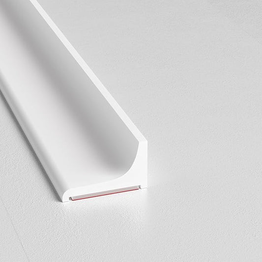 39 inch Silicone Water Guard for Kitchen Sink, Rubber Shower Threshold Splash Guard, Shower Barrier Water Strip Dam, Corner Water Retaining Dam Strip for Kitchen Sink Cooktop Bathroom Tub