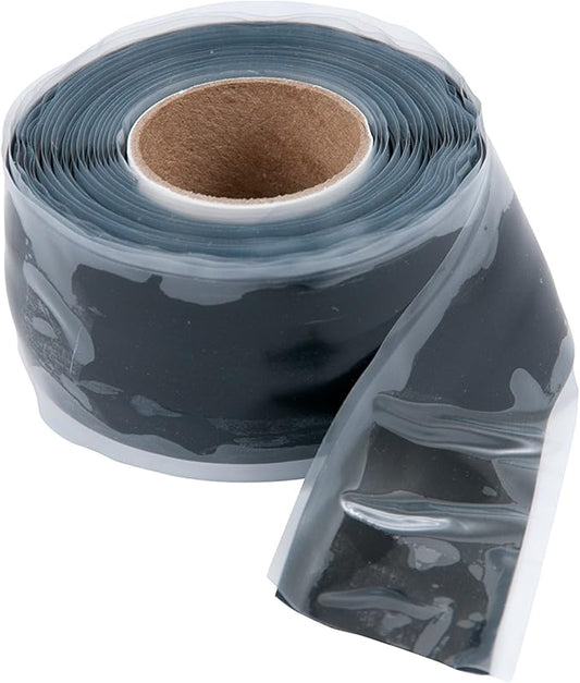 Gardner Bender HTP-1010 Repair Tape All Purpose, Silicone Self-sealing, 1-Inch Wide X 10-Feet Long X 20 mil Thick, Black