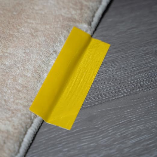 Reniteco Yellow Duct Tape- 2 inches x 45 Yards, Waterproof & All-Weather, No Residue, UV Resistant, Heavy Duty for Car, Home & Outdoor Repairs, 1 Roll