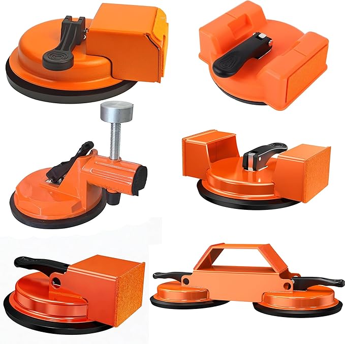 Floor Gap Fixer Tool, Large 4.7IN Laminate Flooring Tools, 3 PCS Sticky Pads for Laminate, Wood, Over 110 Pounds Load Capacity, Vinyl Floor Gap Repair Tool - Durable, Compact, Model 2D