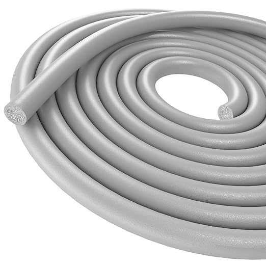DGSL Backer Rod 3/4 Inch, Caulk Saver for Gaps and Joint Concrete Filling, EPDM Rubber Backer Rod Joint Filler for Driveway and Wall Cracks(16.4 Ft Length)