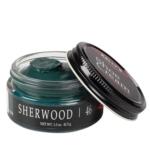 Kelly's Sherwood Shoe Polish 1.5 oz - Professional Leather Shoe Cream