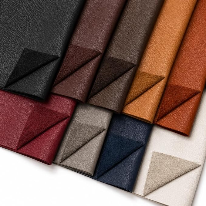 REED Leather HIDES - Cow Skins Upholstery Crafts (Natural Finish Cow Leather, 40 Square Foot)