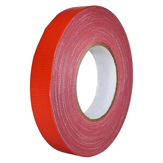 GGR Supplies T.R.U. CDT-36 Industrial Grade Duct Tape. Waterproof and UV Resistant. Multiple Colors Available. 60 Yards. (Red, 1 in.)