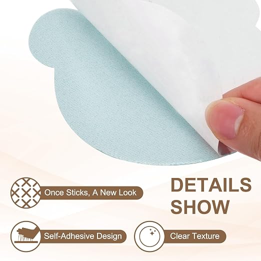 PATIKIL Leather Repair Patch, 2 Pcs 4 x 3.5 Inch Self-Adhesive Vinyl Patch Furniture Tape Repair Kit for Sofas Couches Stools Chairs Cabinets Bags, Sky Blue