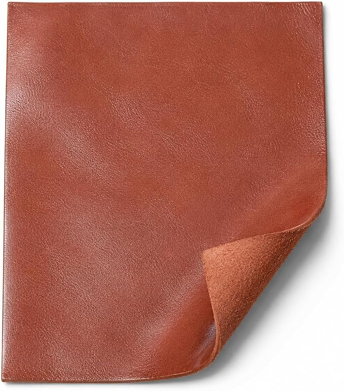 REED Leather HIDES - Cow Skins for Upholstery Crafts (40 Square Foot, Rust) | Arts and Crafts