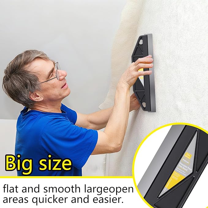 12-Inch Paint Edger & Trim Guard | Stainless Steel Straight Edge Tool | Painters Tape Alternative | Creates Crisp, Clean Pro-Grade Lines on Walls & Ceilings