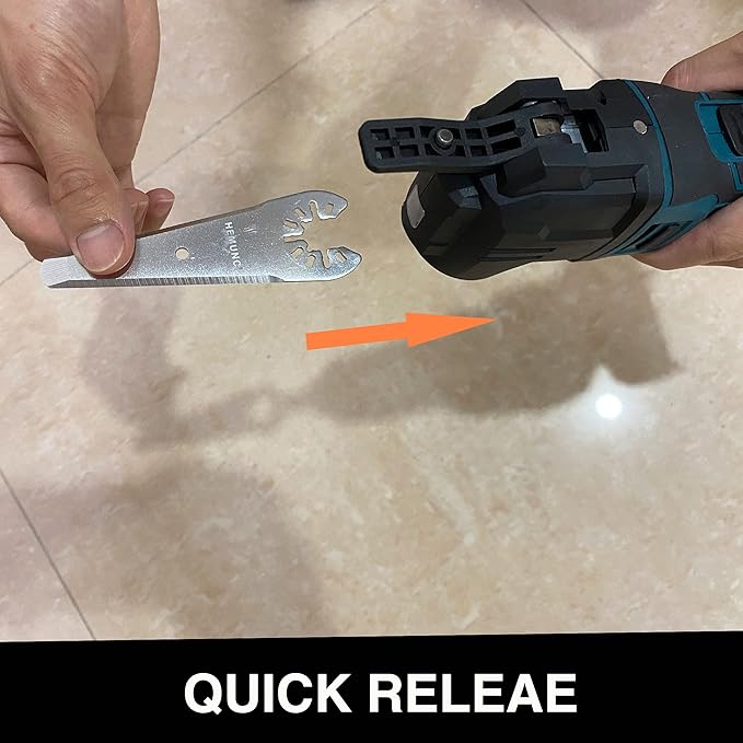 6PCS oscillating Tool Scraper Blades Universal fit Multitool Scraper Blades, Compatible with Dewalt Dremel Rockwell Makita Bosch Fein Multimaster Milwaukee Porter Cable Ridgid Ryobi