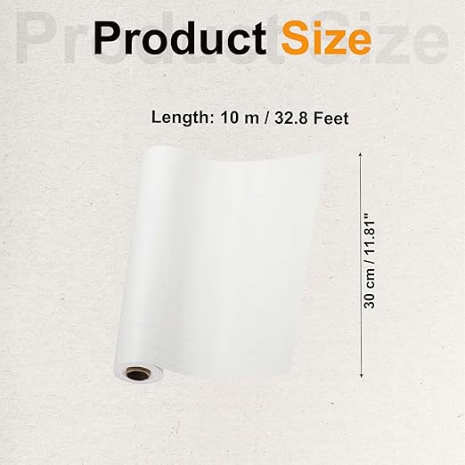 PATIKIL Wood Grain Tape 12" x 32 ft, Self-Adhesive Wood Texture Repair Tape Realistic Wooden Effect Patch for Furniture Cabinets Floor Walls, White Wood Grain