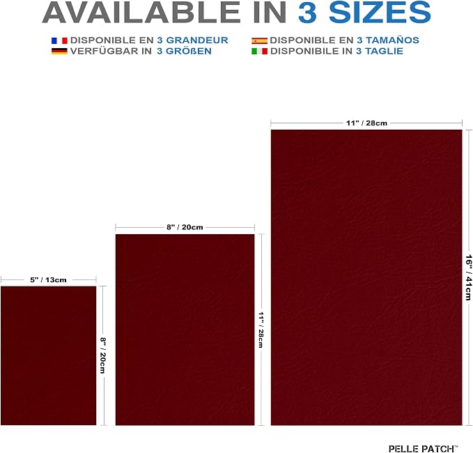 Furniture Repair Tape - 25 Colors Available - Original 11x16 - Red