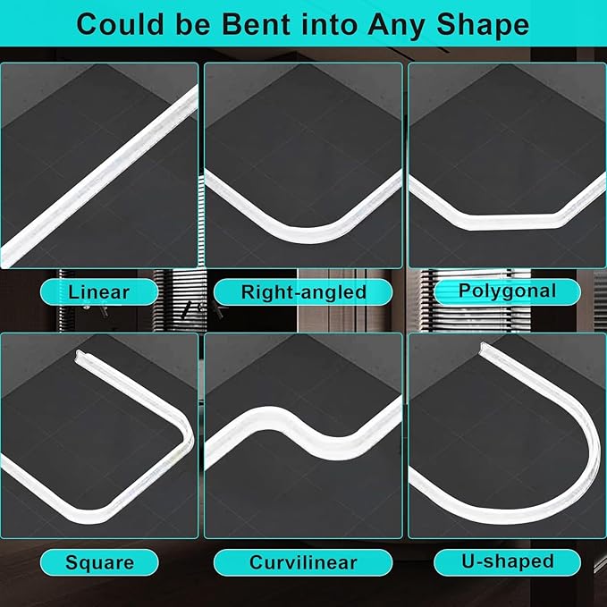 Hi-Na 3ft/5ft/6ft/8ft10ft Collapsible Shower Threshold Water Dam Water Barrier for Shower and Water Stopper Keeps Water Inside Water Threshold for Wet and Dry Separation (6ft, white)