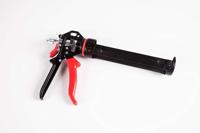 Red Devil 3989 9" Extreme Duty Caulk Gun - Hand Caulking Gun - Thrust Ratio 26:1, Black 9" (Pack of 12)