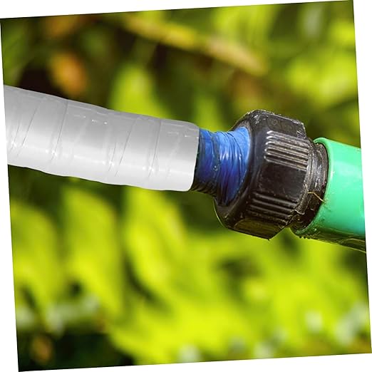 Luxshiny 1roll Hose Leak Repair Tape Silicone Rubber Pipe Sealant for Leak Fixing Wide Long Easy to Apply Adhesive for Plumbing Repairs