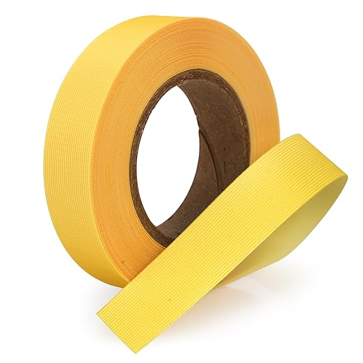 TPU Seam Sealing Tape – Waterproof Heat-Seal Fabric Repair Tape for Tents, Outdoor Gear, and Apparel, 0.79 in x 5.47 yd, Yellow