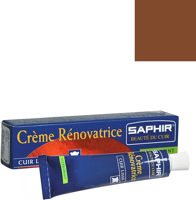 SAPHIR Beauté du Cuir Renovating Cream 25 ml - Professional Leather Repair & Color Restoration Cream