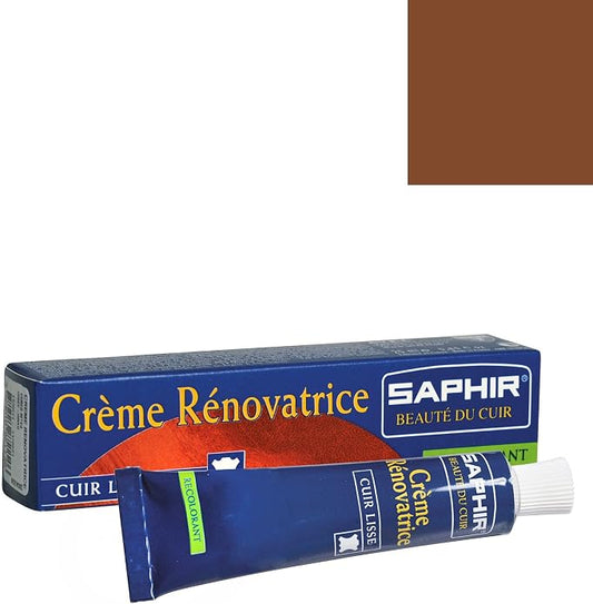 SAPHIR Beauté du Cuir Renovating Cream 25 ml - Professional Leather Repair & Color Restoration Cream