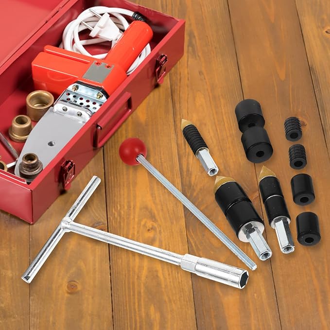 Tofficu Water Pipe Stopper Tool Hot Melt Leak Repair Needle and Wrench Set for Quick Plumbing Fix 6.68 X 4.13 Inches Portable Pipe Water Stop Pin