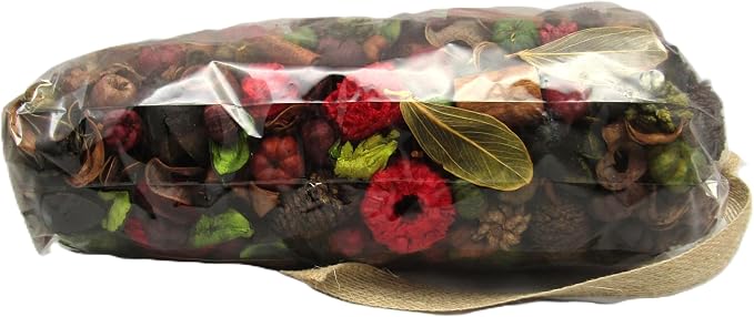 Shoots, Roots & Leather Boots Barnyard Apple Cinnamon Botanical Handcrafted Potpourri – 5 Cup Bag with 5ml Starter Refresher Oil – Rustic Bowl Filler Fragrance