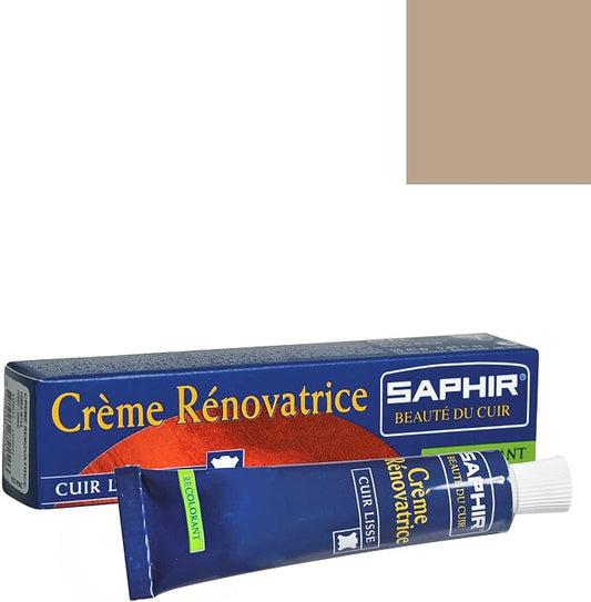 SAPHIR Beauté du Cuir Renovating Cream 25 ml - Professional Leather Repair & Color Restoration Cream