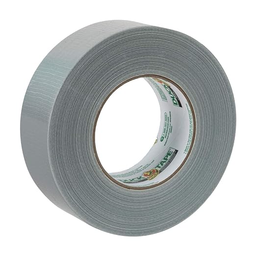 Duck Brand Max Strength Duct Tape - 2 Rolls - Heavy Duty Hold - 1.88 Inch x 45 Yards Each - Silver (240201)