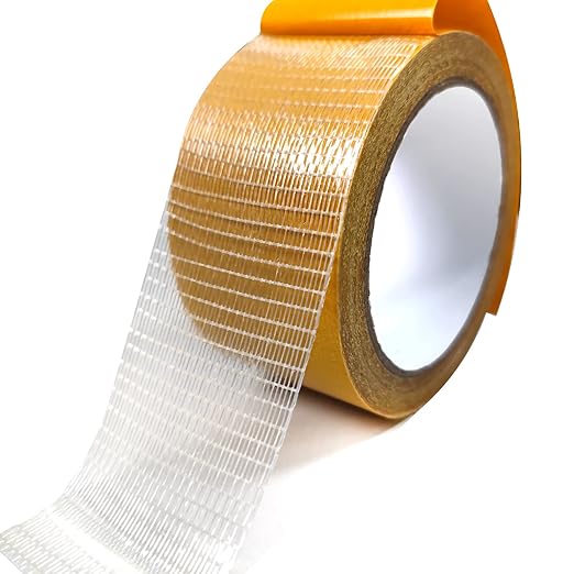 Birllaid Double Sided Fabric Tape Heavy Duty,Clear Tape for Clothes,Double Stick Carpet Tape,Fabric Tape Multifunctional Double Sided 2inchx33FT 10m High Stickness Strong 2 Sided Tape