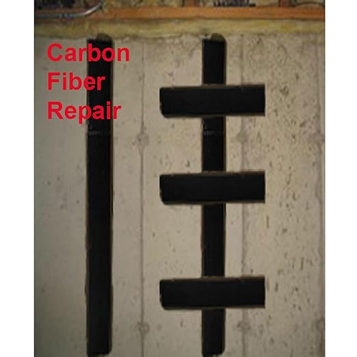 50 ft. Carbon Fiber Basement Wall & Foundation Crack Repair kit High Strength - Easy DIY Repair