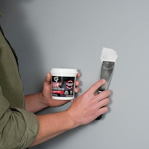 DAP Fast 'N Final Lightweight Spackling, White, 16 Oz (7079812141)