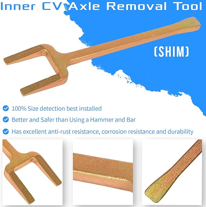 Sunluway 2 Pack 12020 Axle Popper Kit Inner CV Axle Removal Tool Set for Use on Front Wheel Drive Vehicles-Remove Most Vehicles’ Half-Shaft Drive Axles-Fix Damaged CV Joints