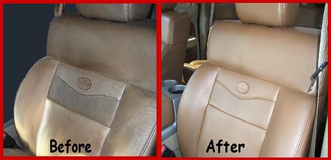 Furniture Leather Max Leather Refinish and Restorer 4 Oz Jar (Leather Repair) (Leather Restore) (Vinyl Repair) (Cream)