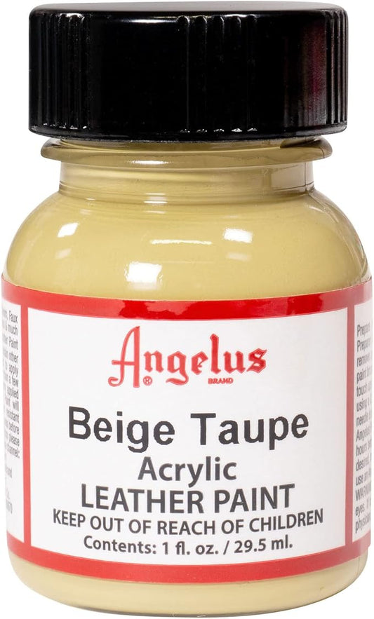 Angelus Acrylic Leather Paint, 1 oz, Beige Taupe