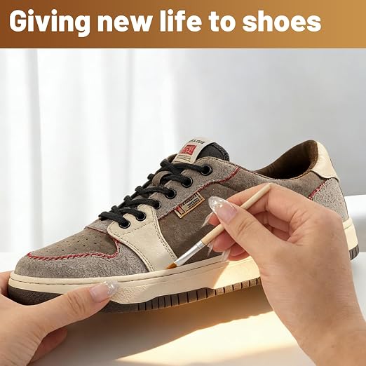 Shoe Glue Heavy Duty，Shoe Sole Repair Adhesive，Clear, Waterproof, high Strength, Strong Shoe Glue for Sneakers, Leather Shoes, Hiking Shoes, Boots, Sandals, 1oz.